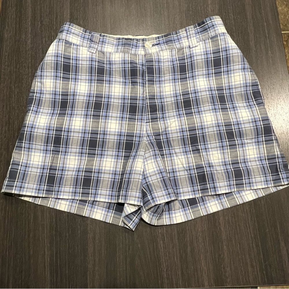 GAP High Waist Plaid Women's Shorts